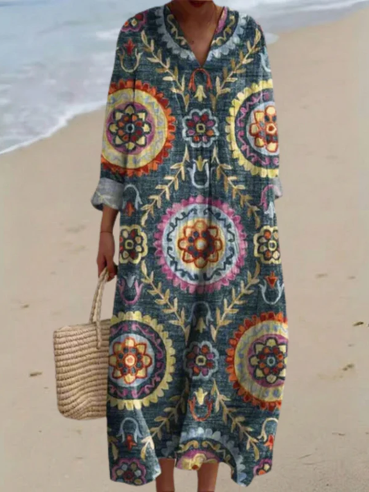 Elena | The Medallion Mosaic Maxi