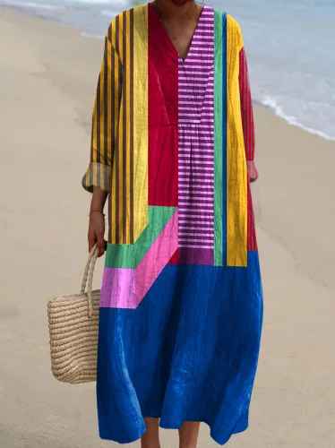 Piper | The Chromatic Patchwork Maxi