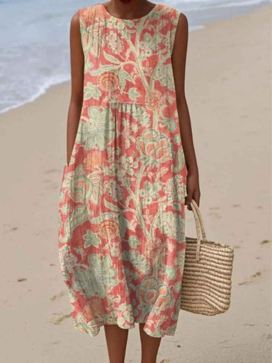 Sienna | The Sun-Drenched Floral Midi
