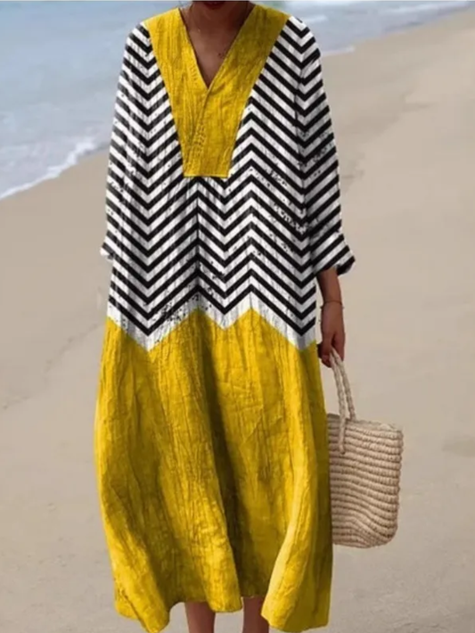 Amelia | The Chevron Horizon Maxi