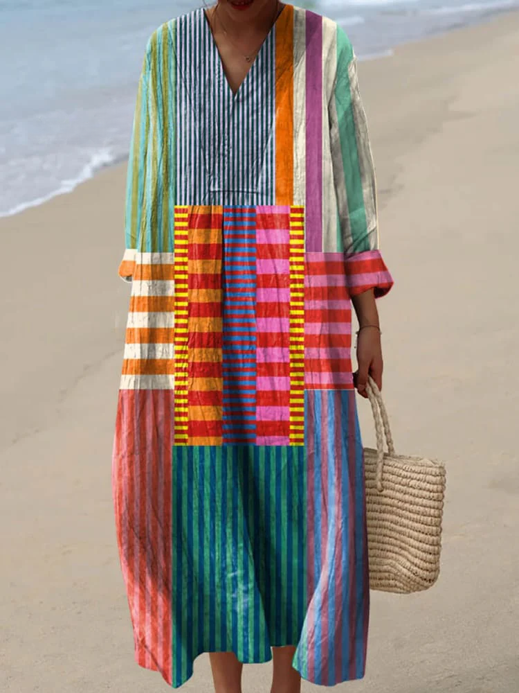 Piper | The Chromatic Patchwork Maxi